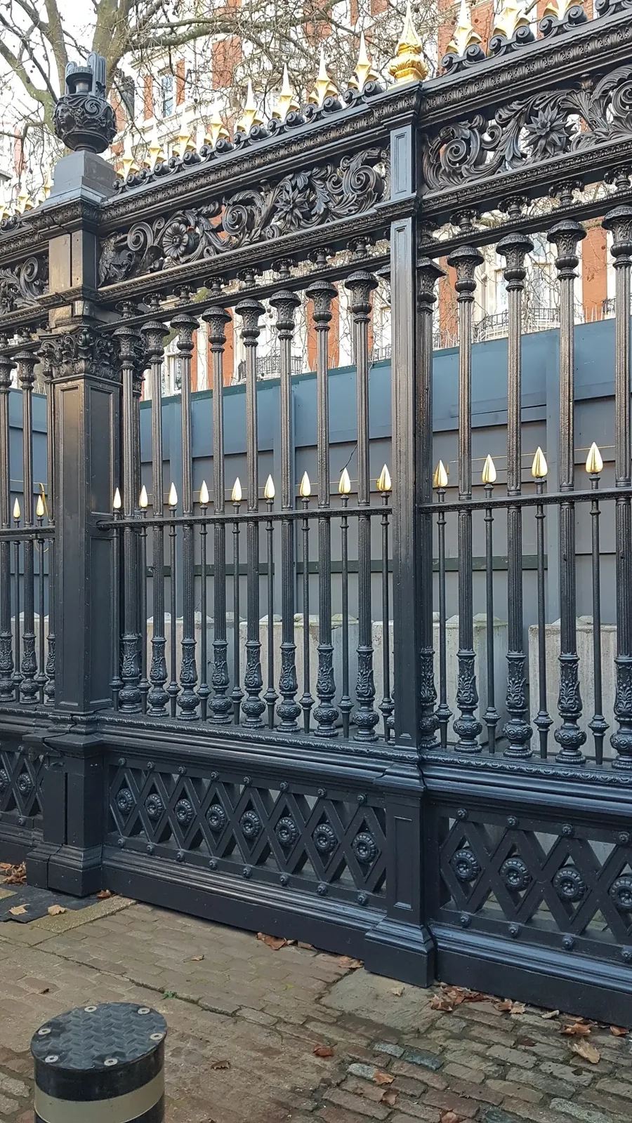 British Museum gates restoration