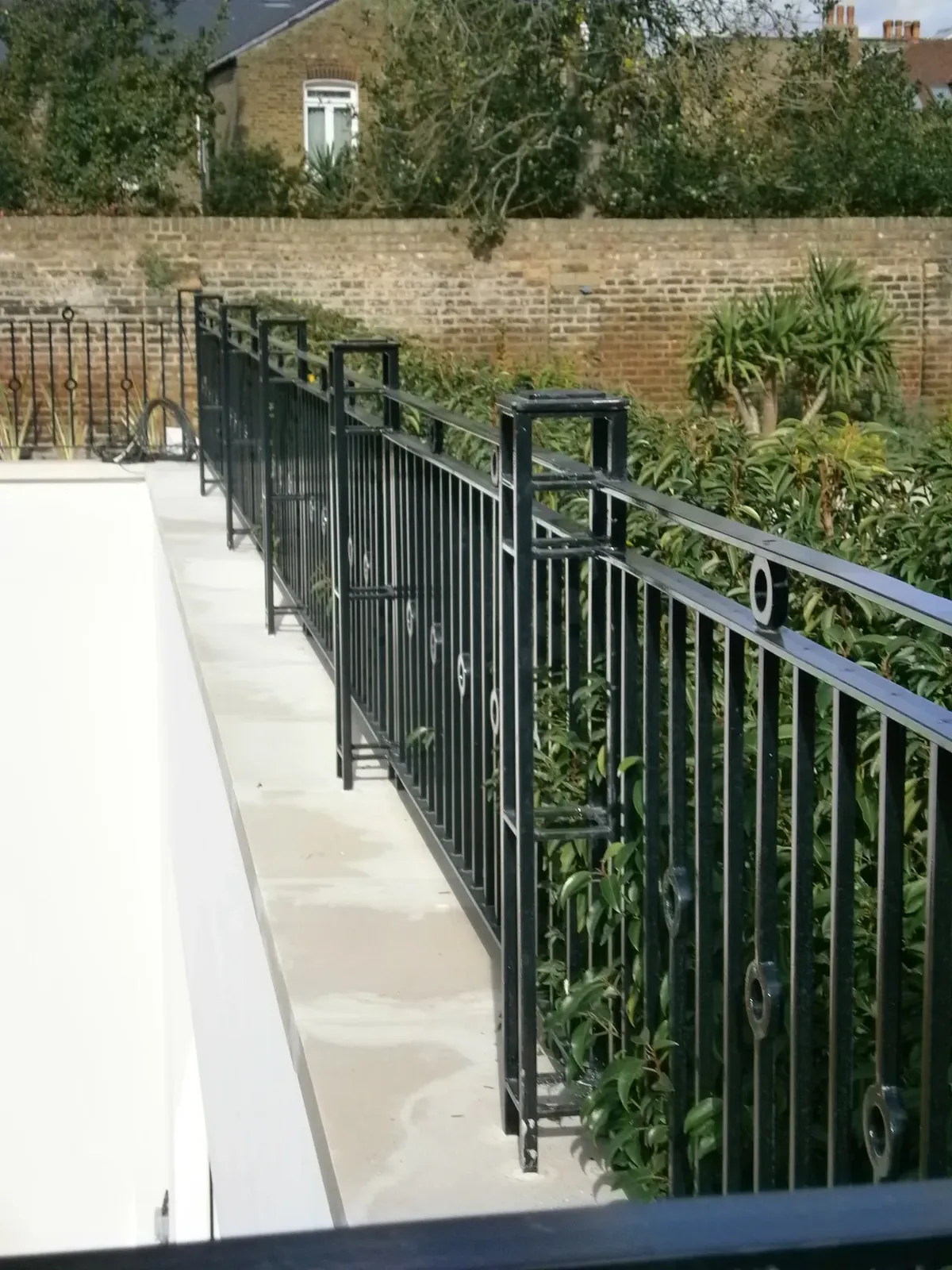 Fabricated balustrade railings