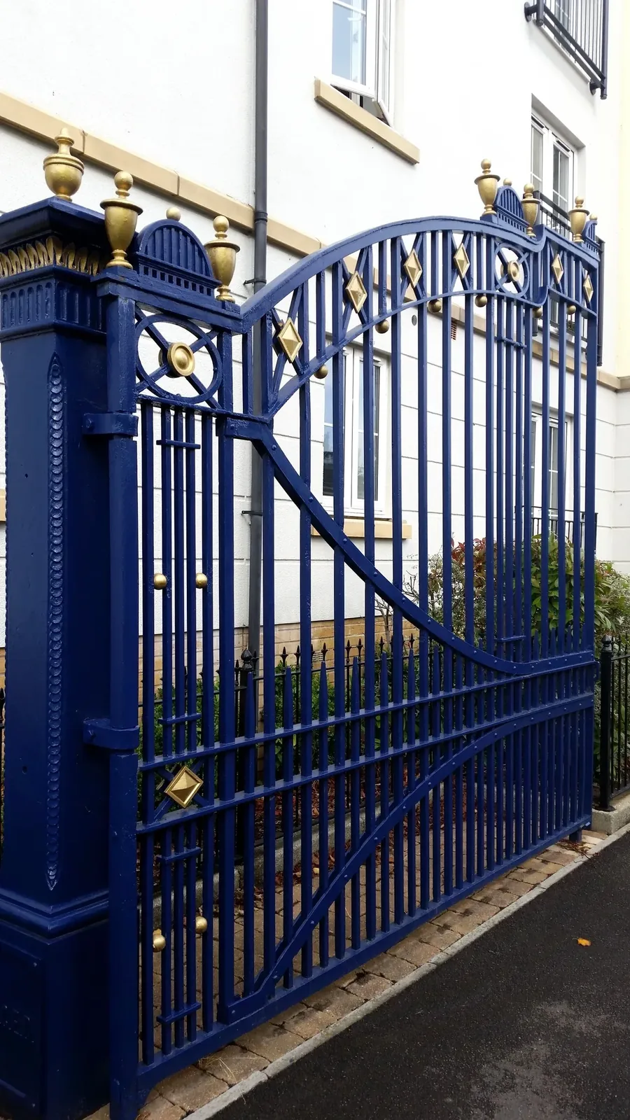 Old Portishead Power Station gates, Portishead, Bristol