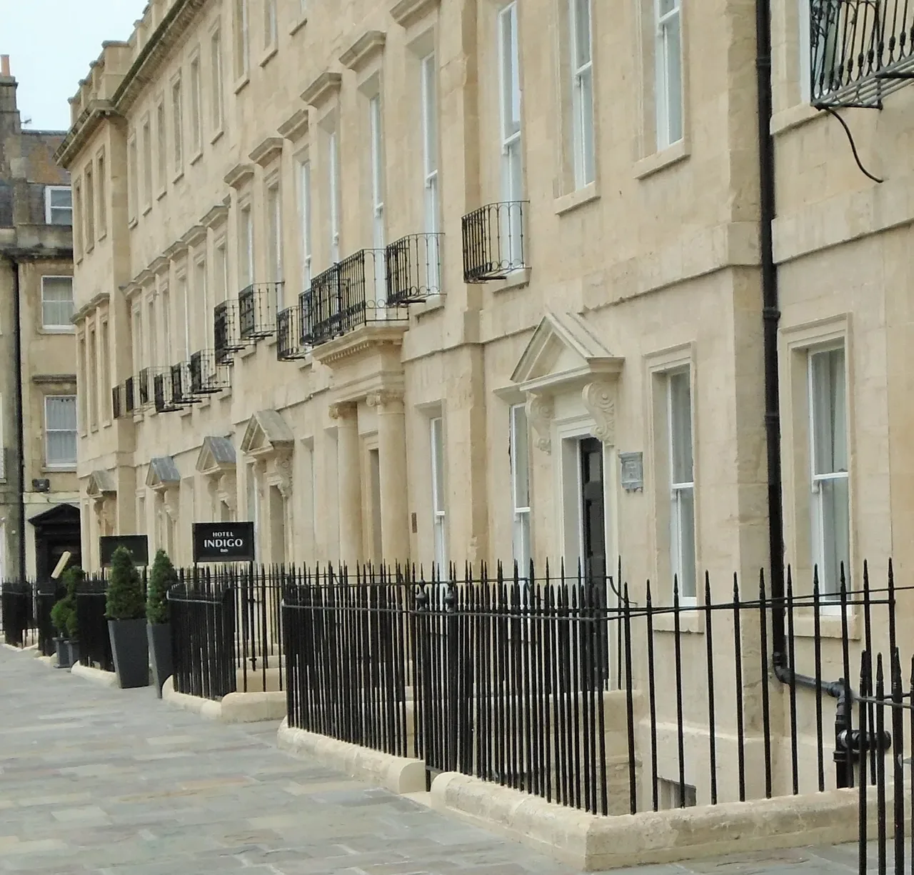 Railings, Hotel Indigo, Bath